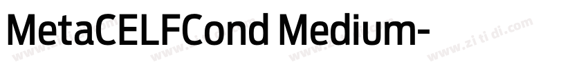MetaCELFCond Medium字体转换